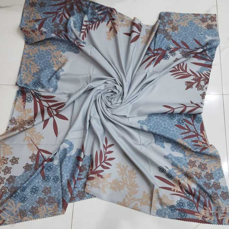 Jilbab - Kerudung segi empat voal motif syari