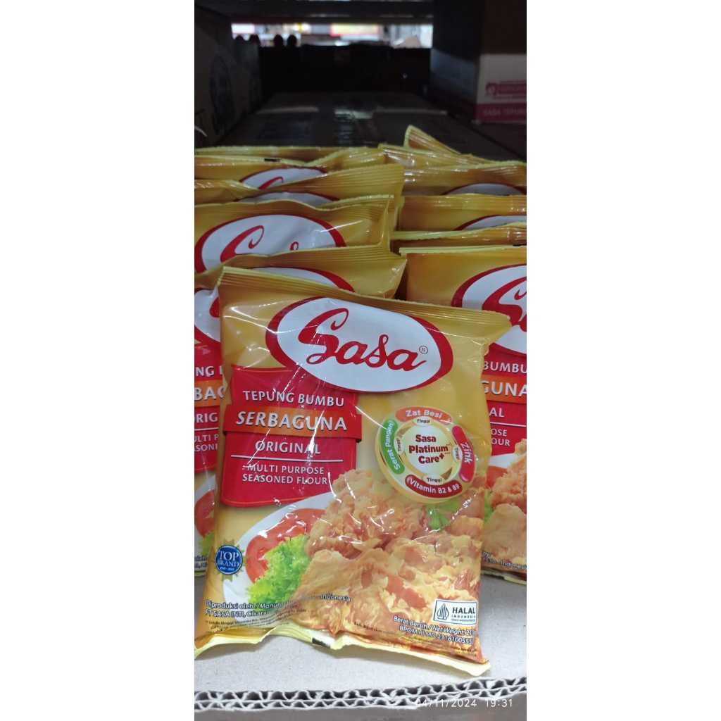 

SASA TEPUNG BUMBU SERBAGUNA ORIGINAL 210GR - PER KARTON