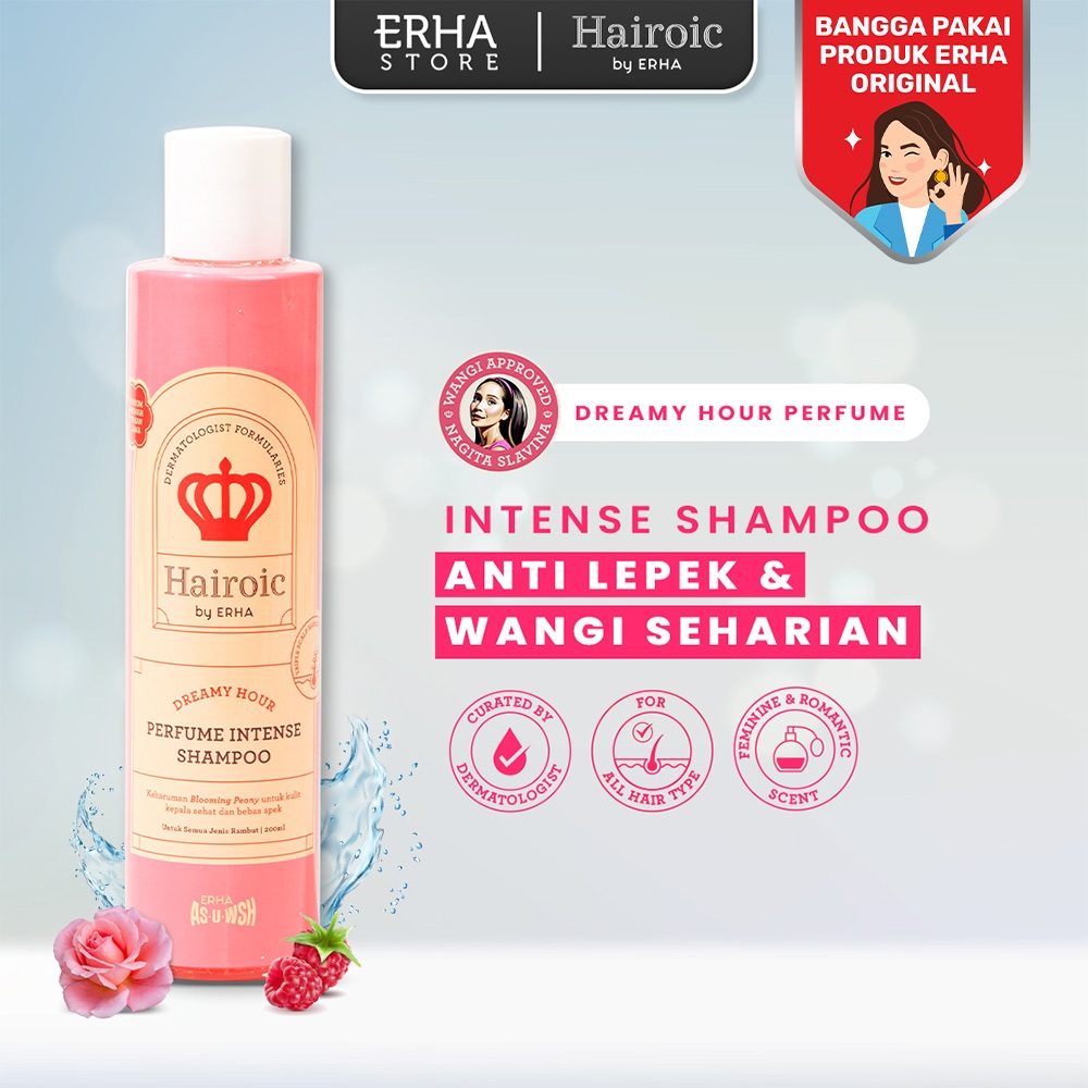 Hairoic Dreamy Hour Perfume Intense Shampoo 200ml - Parfum Shampoo