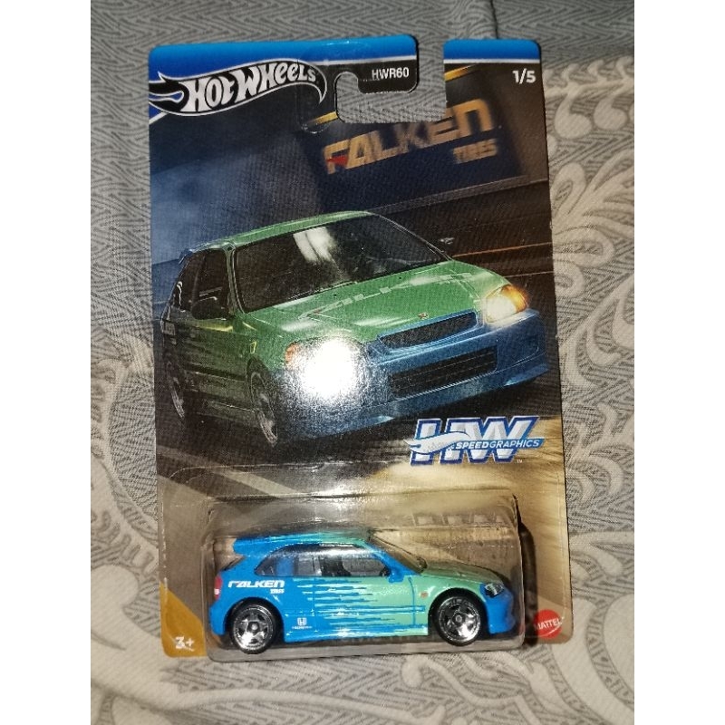 hot wheels civic falken