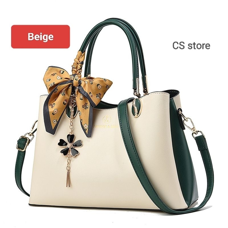 Tas import wanita premium Korea mewah elegan handbag