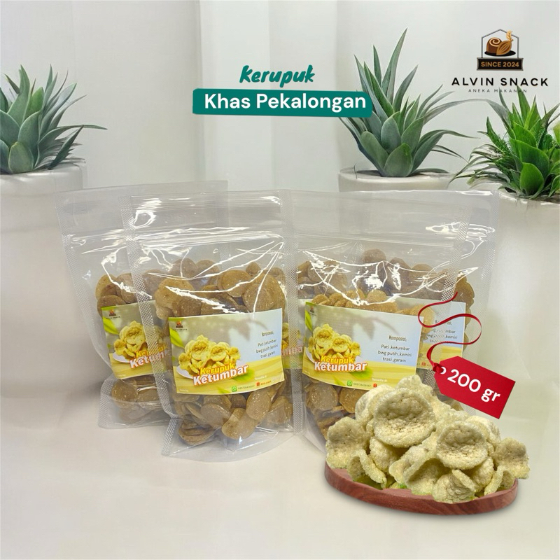 

Kerupuk Ketumbar 200gr Renyah Khas Pekalongan: Camilan Gurih dengan Aroma Khas!
