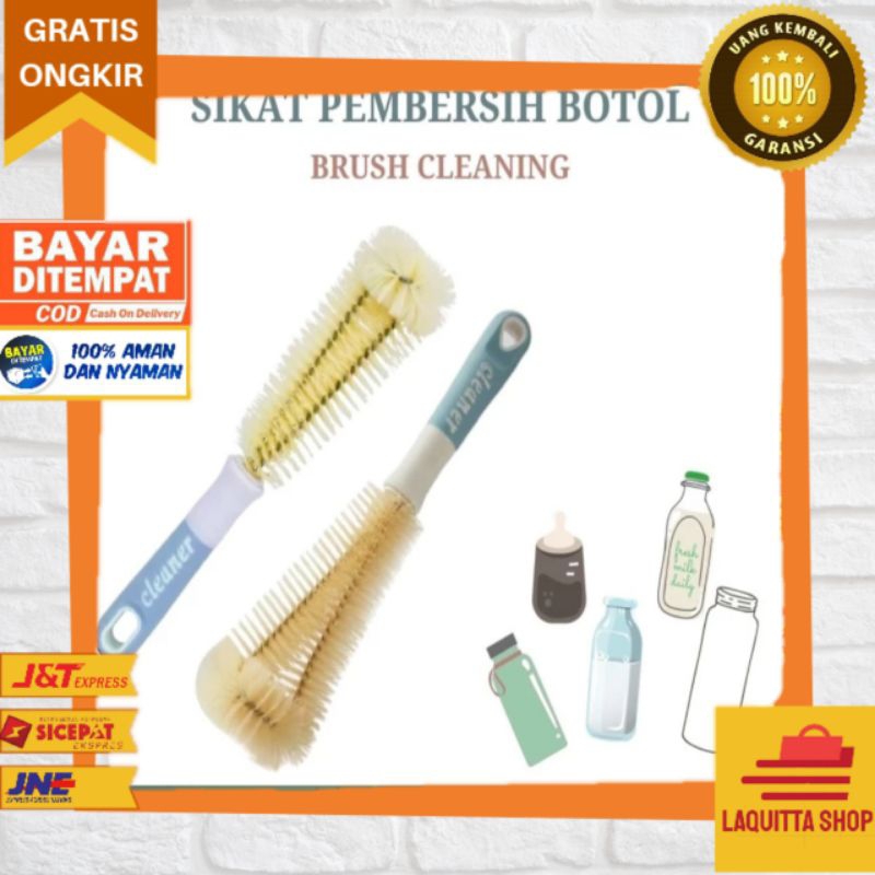 sikat nylon cuci botol susu,sikat botol panjang