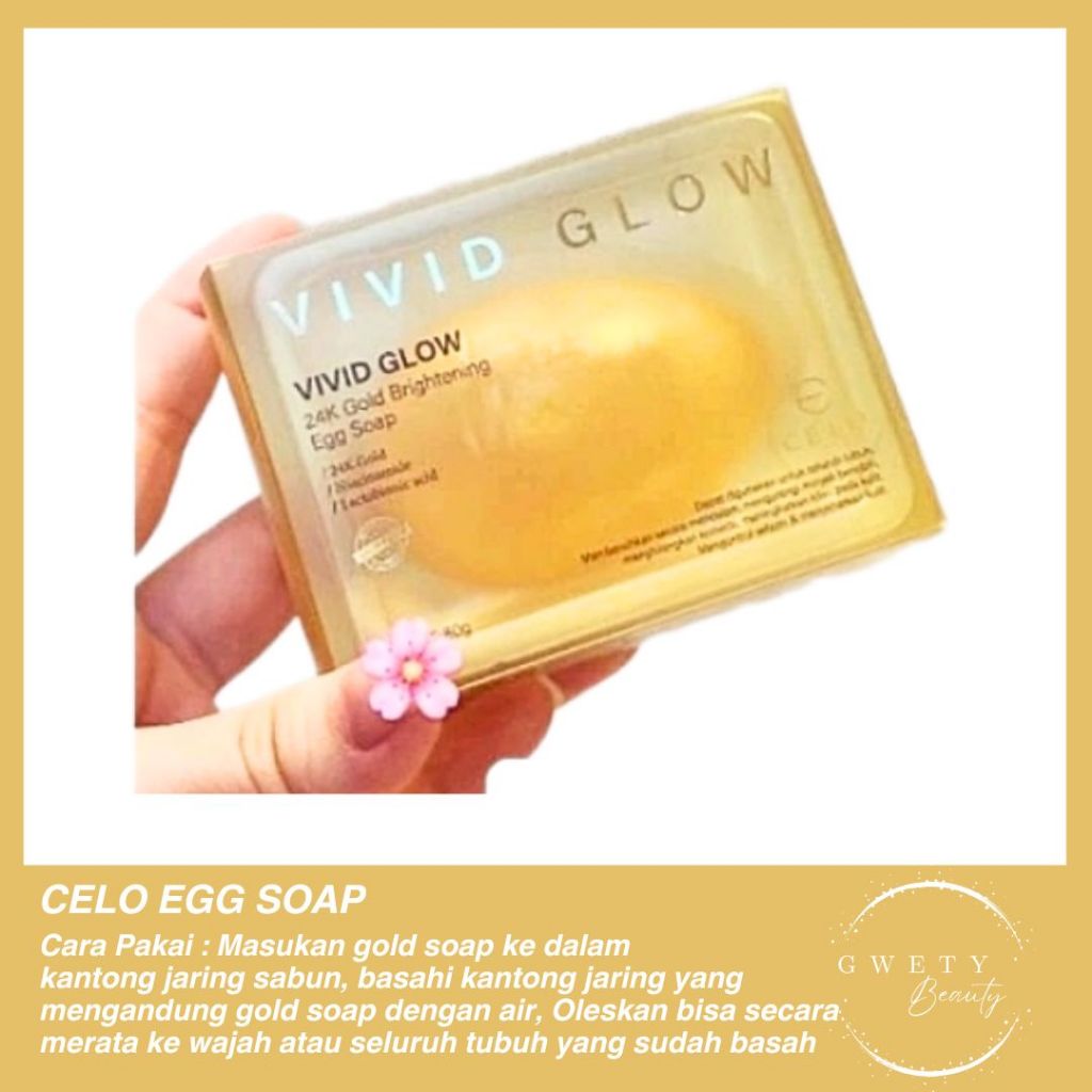 CELO SABUN TELUR EGG SOAP II GWETY BEAUTY