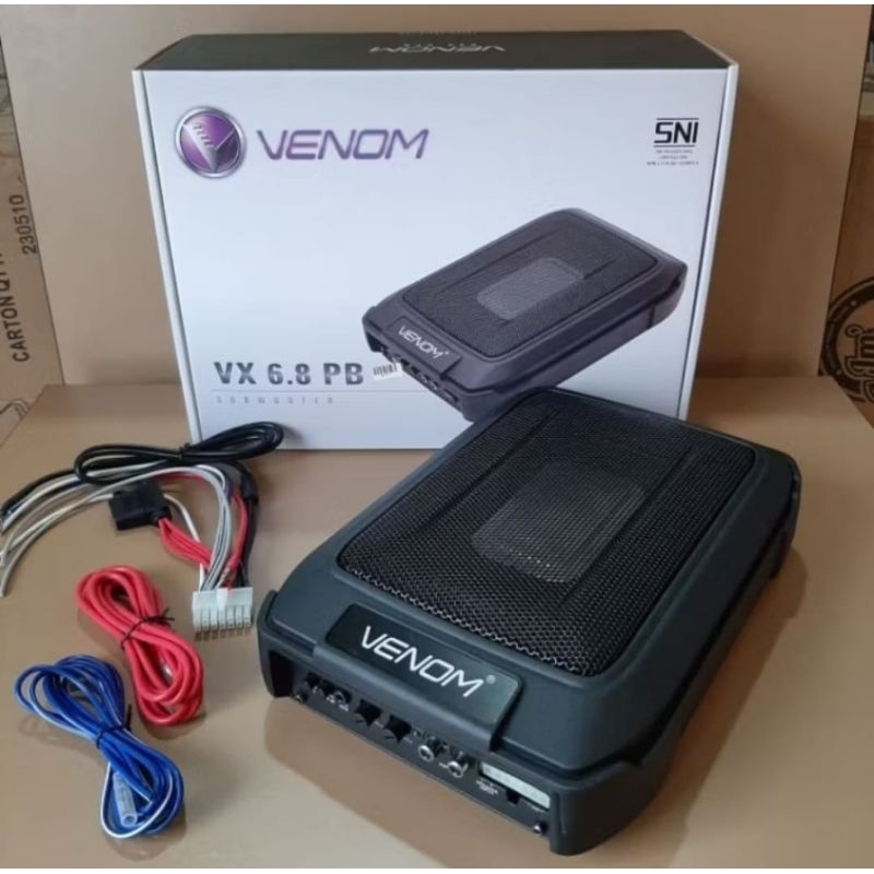 Subwoofer Kolong VENOM VX 68PB Garansi Resmi