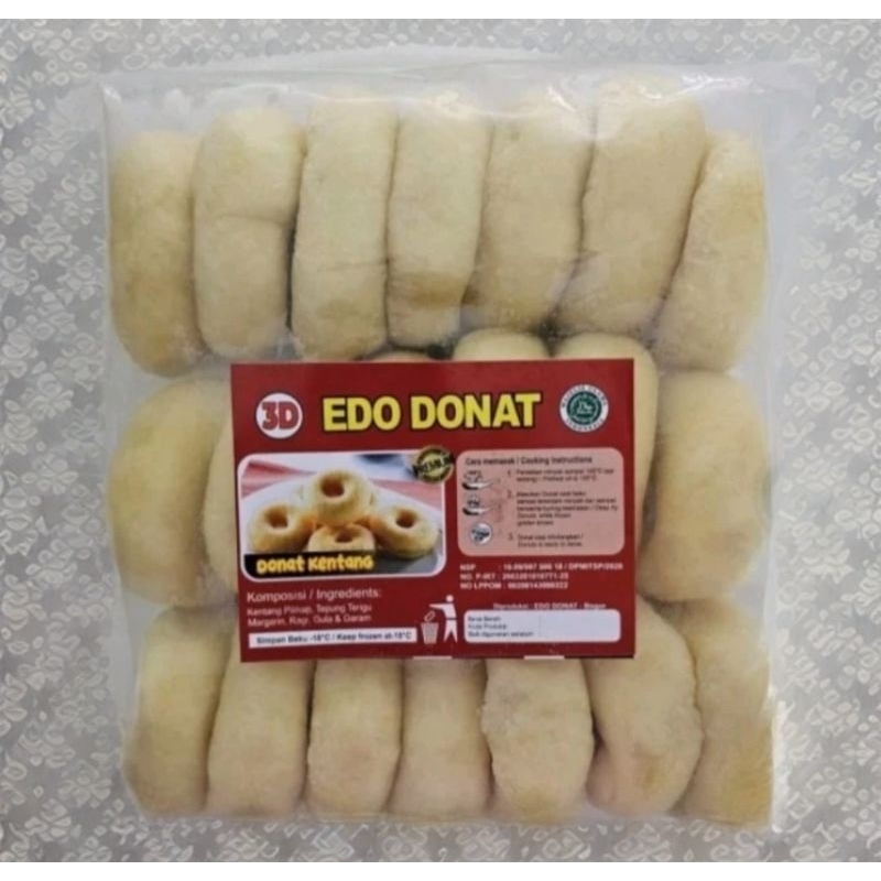 

EDO DONAT Donat Kentang Isi 20'S