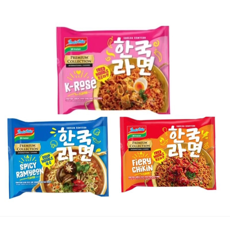 

INDOMIE KOREAN RAMYEON K-ROSE / FIERY CHICKEN /SPICY RAMYEON