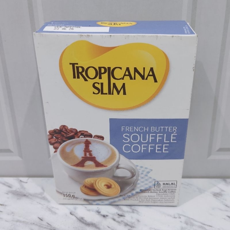 

TROPICANA SLIM FRENCH BUTTER SOUFFLE COFFEE 150G
