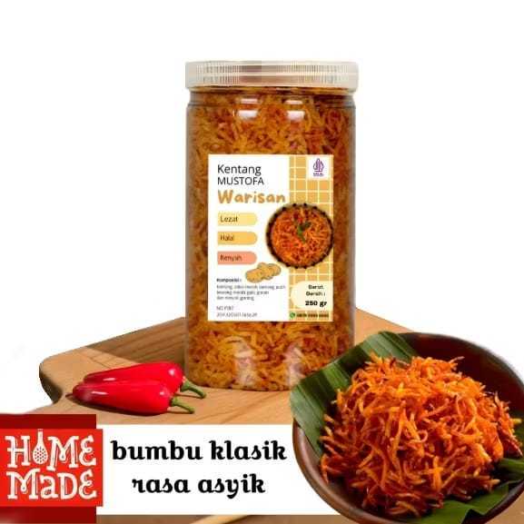 

Kentang mustofa crispy pedas manis - kentang gpreng mustofa renyah gurih nikmat