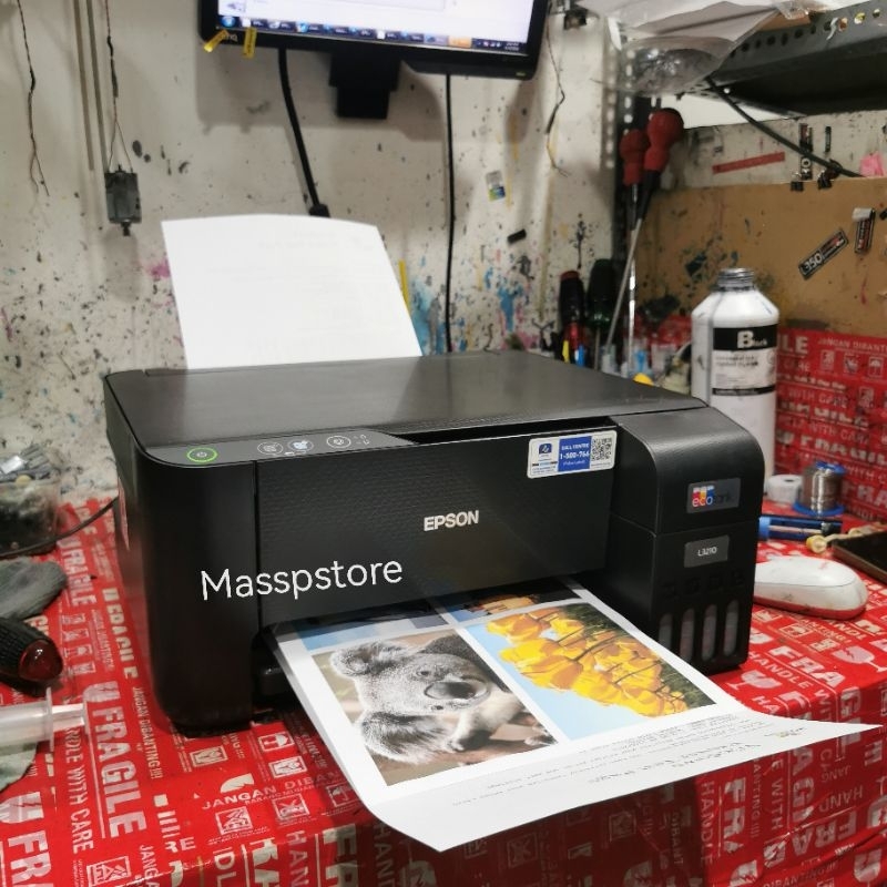 Printer Epson Eco Tank L3210 Print Scan Copy