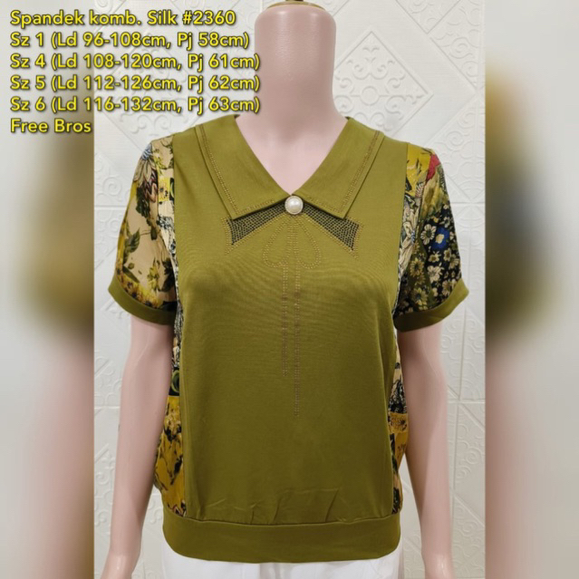BLOUSE IMPORT TERBARU/ ATASAN IBU IBU IMPORT
