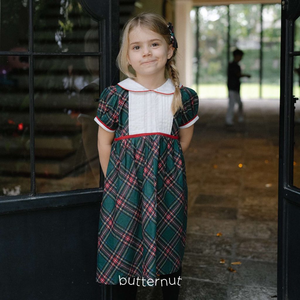 BUTTERNUT - ROSIE DRESS | Dress Natal Anak Perempuan | Dress Anak Perempuan | Dress Natal 2024