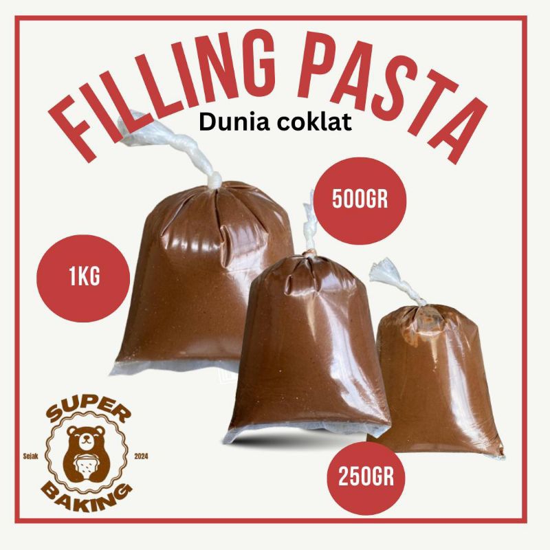 

Filling Pasta Dunia Coklat 27, Repack 1Kg,500gr,250gr