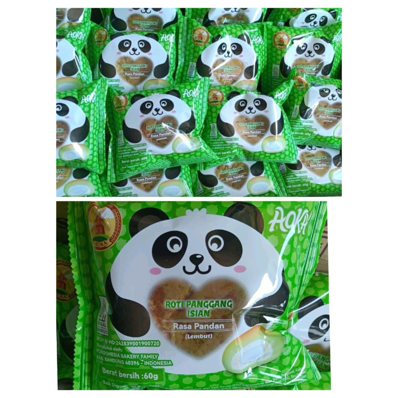 

Aoka Roti panggang isian Rasa Pandan
