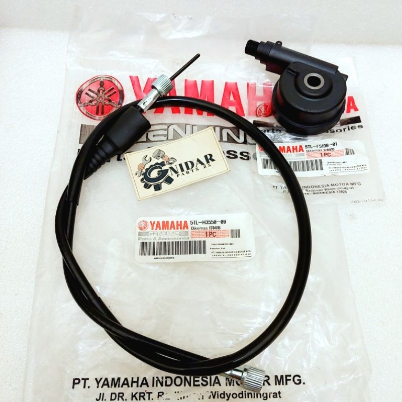 Gear Box + Kabel Speedometer Mio Sporty Mio Smile Soul GT Mio J Mio M3 125 Fino Fi Xeon X-Ride Gear 