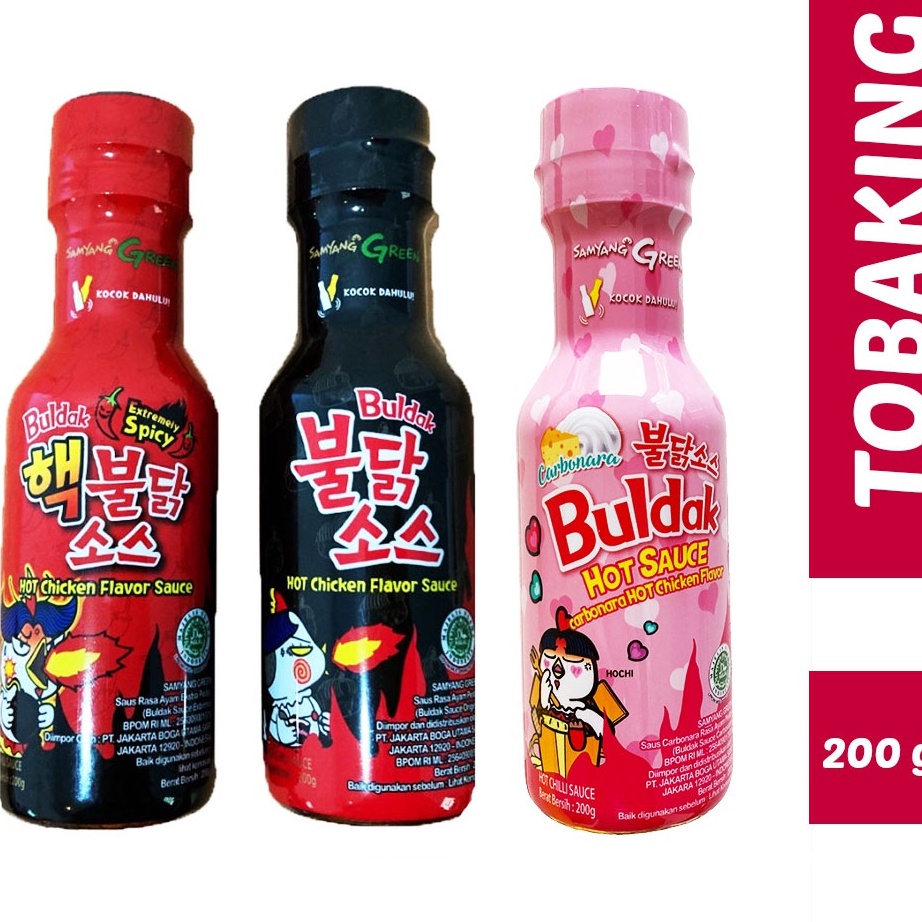 

DAPATKAN Saus Samyang Hot Buldak Sauce Korea Halal 2g