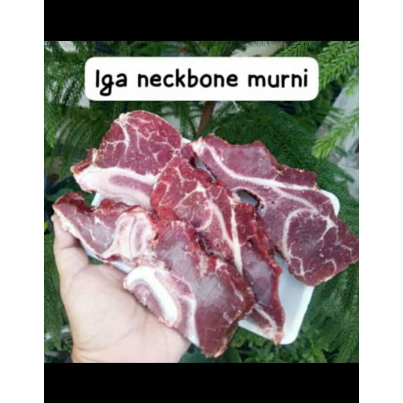 

Iga Gondrong Neckbone (Iga Sapi bagian leher) 500gr/1000gr