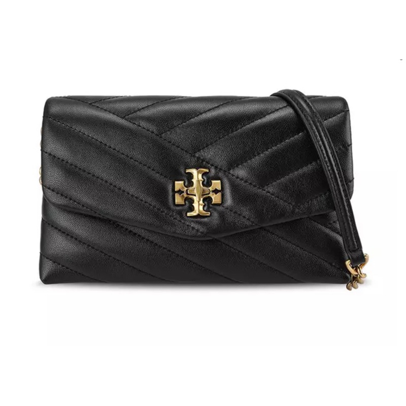 PRELOVED TORY BURCH KIRA CHEVRON CHAIN WALLET