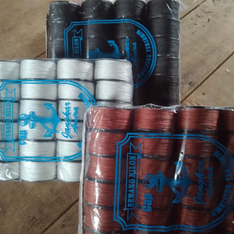 Benang Nilon - Benang Jahit Sepatu - Benang jahit Sendal - Benang 1 roll