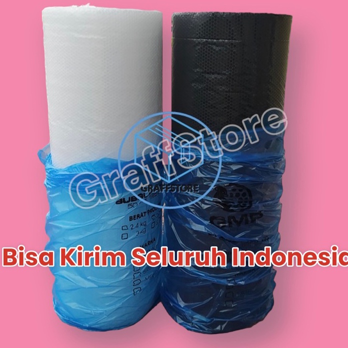 

Limit Bubblewrap Tebal 5 m x 12 m kg Plastik bubble bubble wrap SICEPAT EXPRESS