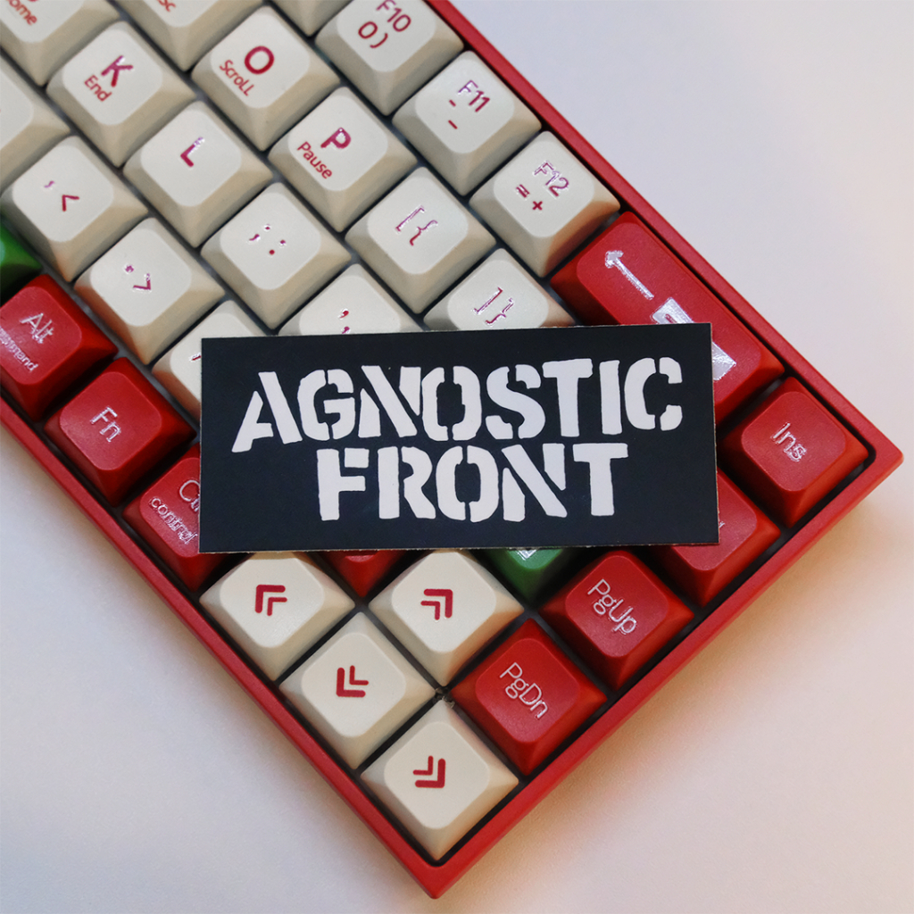 

STICKER AGNOSTIC FRONT DESIGN