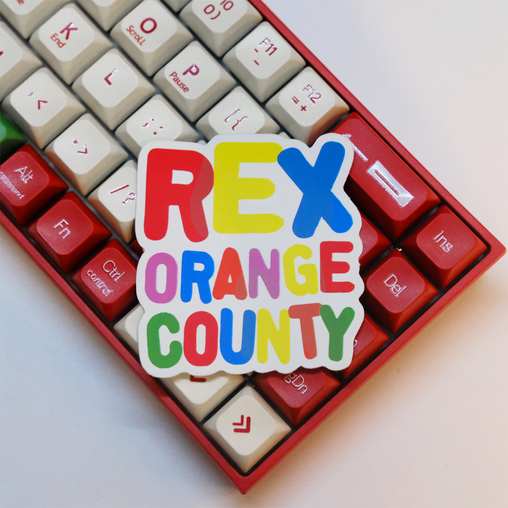 

STICKER REX ORANGE COUNTY