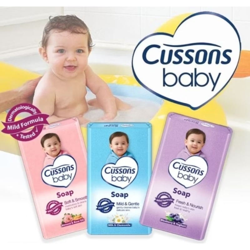 Cussons Baby Soap 75gr // Cussons Sabun Batang 75gr // Sabun Batang bayi Cussons || Sabun Cussons
