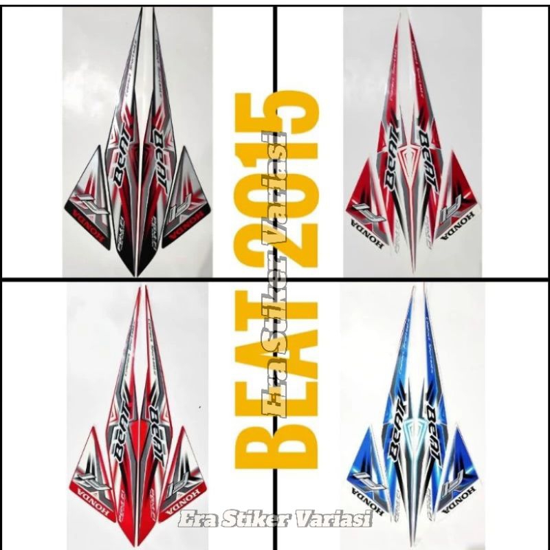 Striping Motor/ Les Body Honda Beat 2015