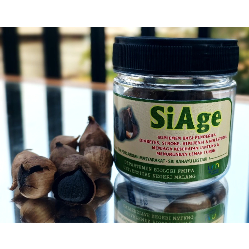 

[SiAge] Bawang Tunggal Hitam/Black Garlic Kemasan 300 gram