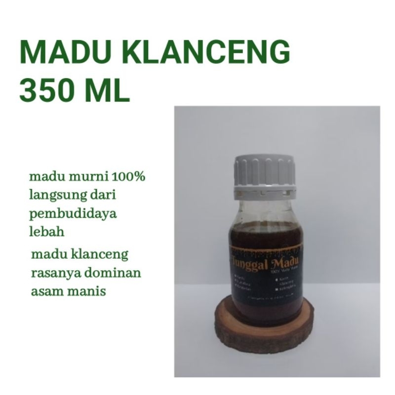 

Madu klanceng 350 gr | madu murni langsung dari pembudidaya lebah