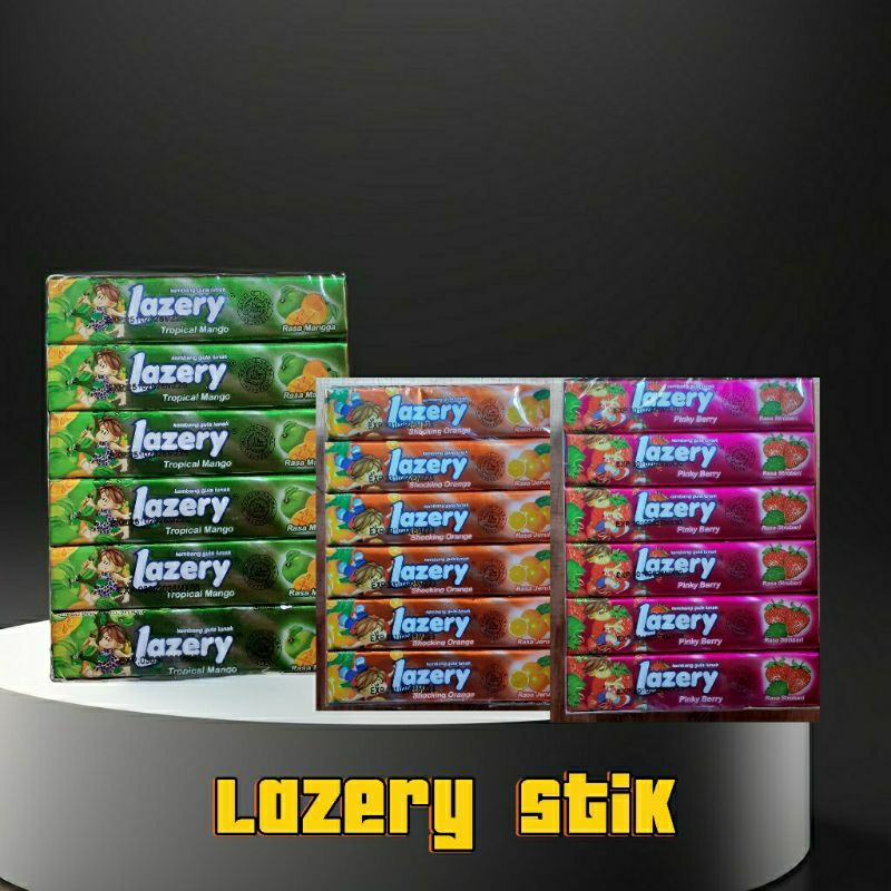 

PERMEN LAZERY STIK 24stik @5pcs x3g