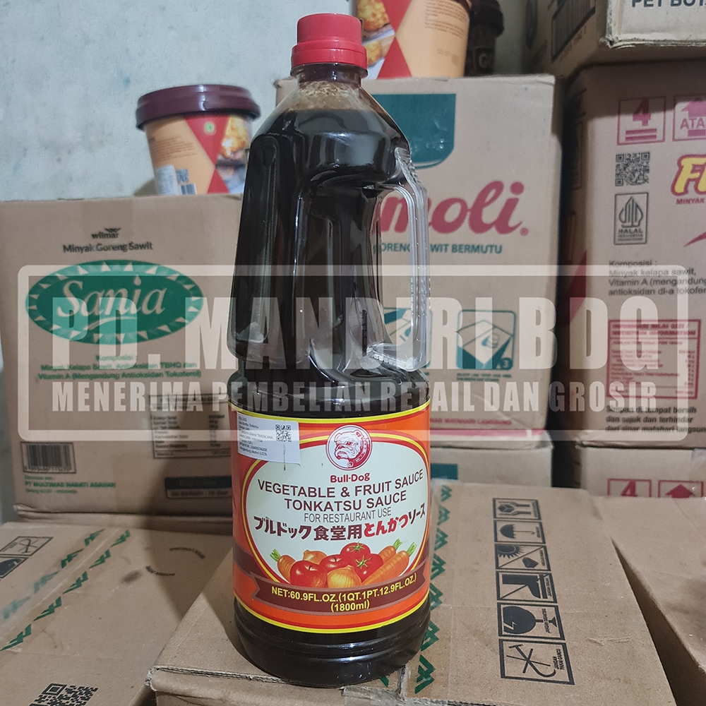 

BULLDOG TONKATSU SAUCE VEGETABLES 1,8 L BULL DOG TONKATSU