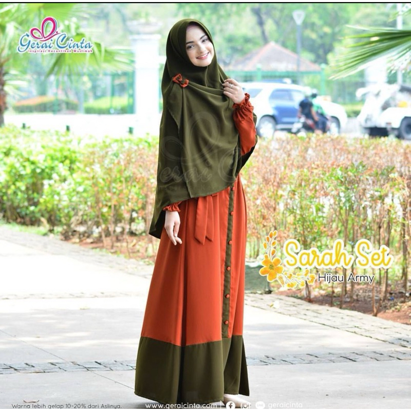 sarah set produk gerai cinta/gerai saffa preloved