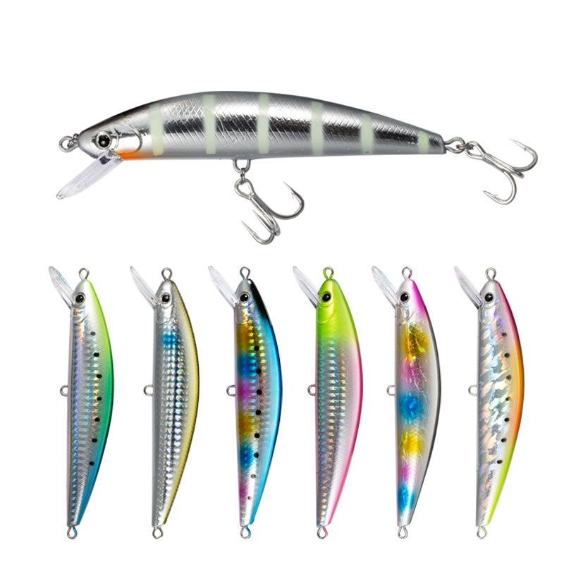 Umpan Pancing Minnow Sinking 12cm/40gr Umpan Minnow Casting Popping