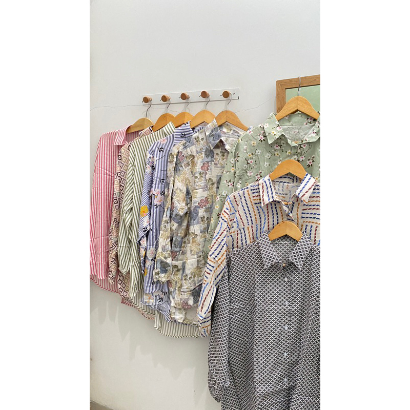 Cozy Blouse - Blouse Rayon - Kemeja Rayon Viscose - Kemeja