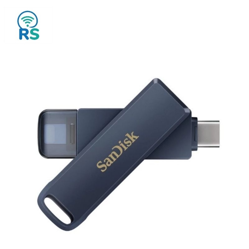 SanDisk 256GB Phone Drive for iPhone USB Lightning & Type C Flash Disk USB-C