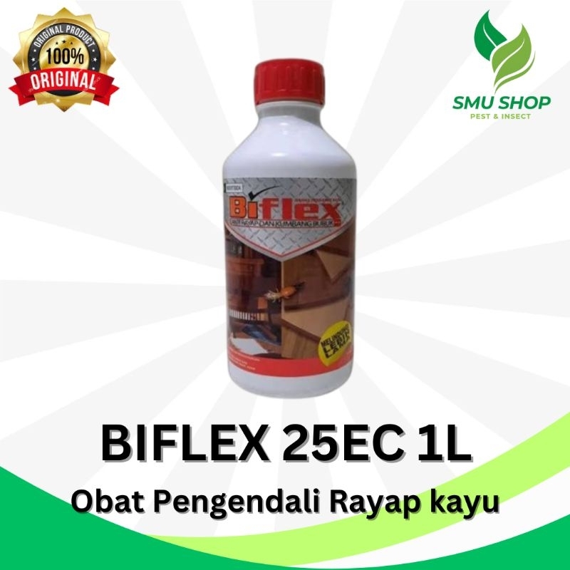 BIFLEX 25EC 1L OBAT ANTI RAYAP BIFENTRIN RACUN PALING AMPUH PEMBASMI RAYAP KAYU KONSTRUKSI