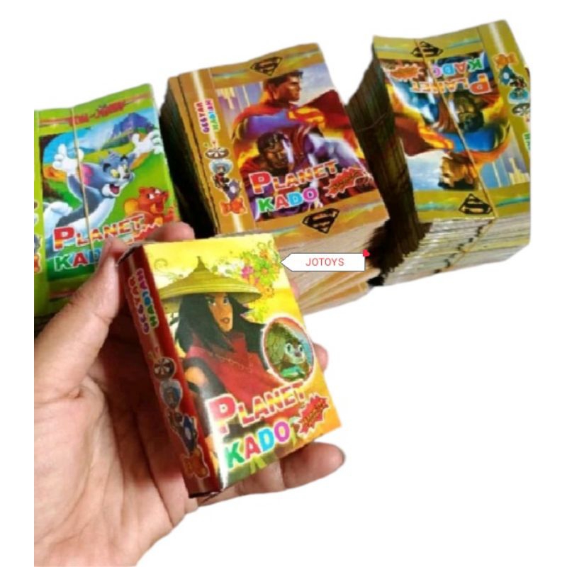 

Mainan Kotak Kado Kosong Isi 100 Mix Campur Pcs 9Cm×6Cm×2Cm