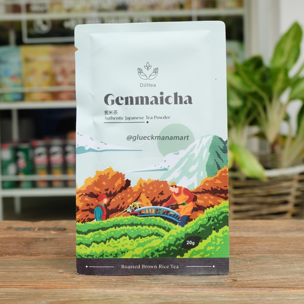 

Dilltea Genmaicha Powder 20gr / Authenthic Japanese Tea Powder