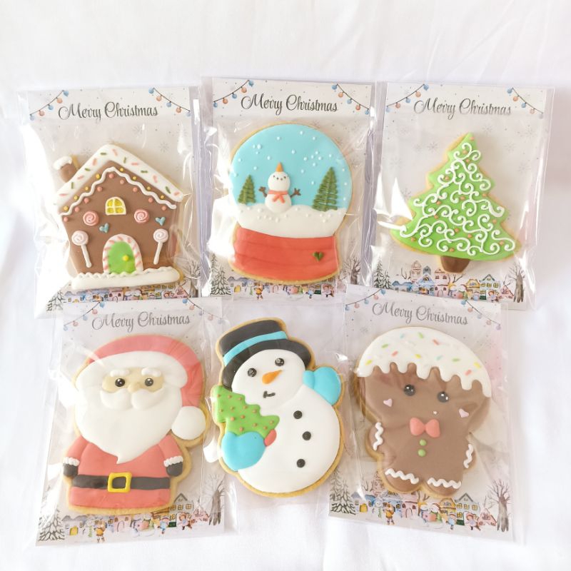 

Christmas Cookies XXL - Giant/Big kukis hias Natal satuan