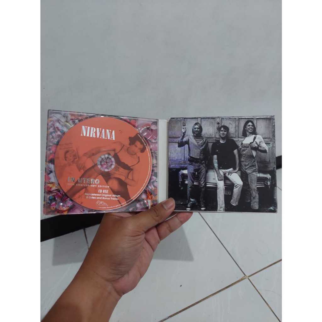 CD Nirvana IN UTERO 20th Anniversary ORIGINAL