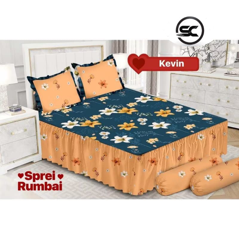 sprei rimpel sprei rumbai Bonita Emilia 6kaki