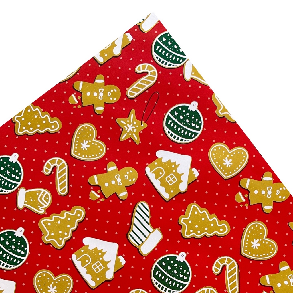 

Scoop Kertas Kado Natal Merah Cemara Gold 70270700