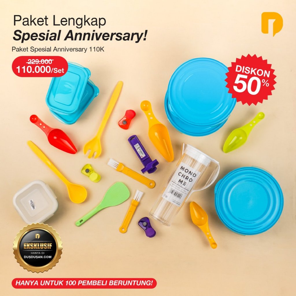 

Paket Spesial Anniversary 110K