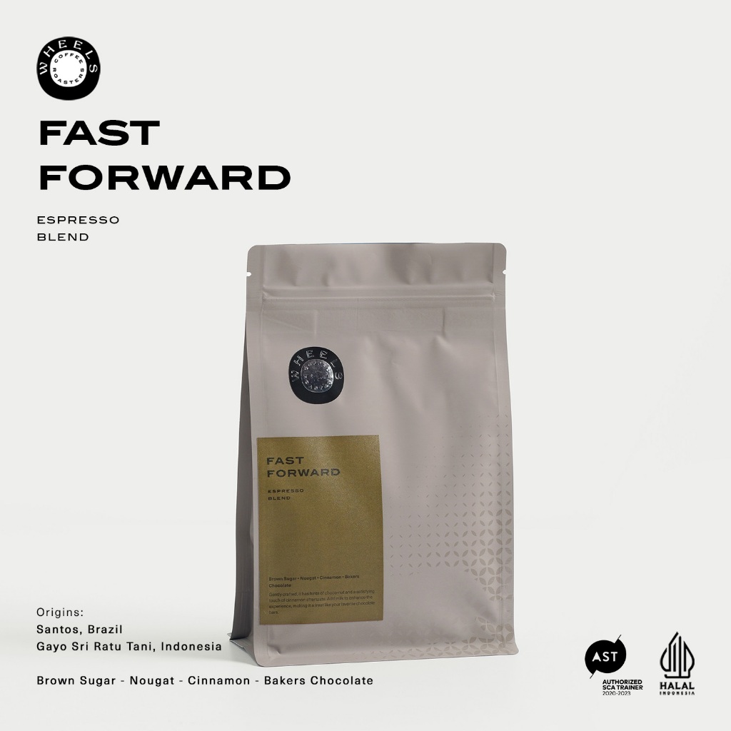 

Fast Forward 100% Arabica Blend Wheels Coffee Roasters