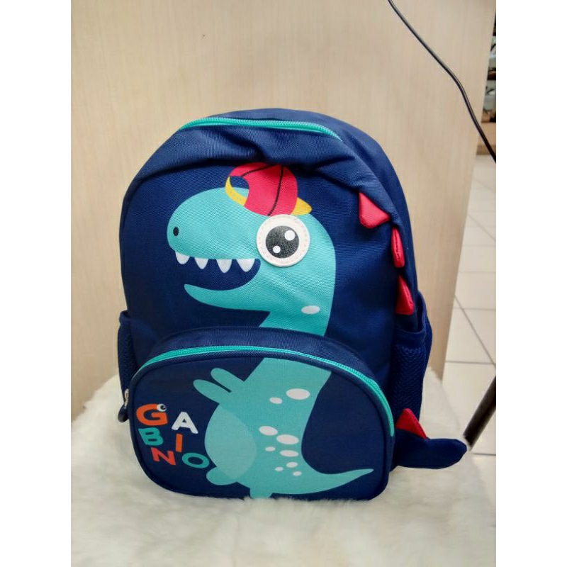 Gabino Tas Anak Lucu Motif Tirex Tas Anak Imut  - G6EB3003