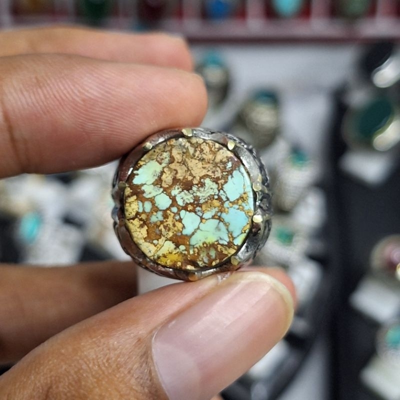 BATU VIRUS NATURAL PERSIA SERAT EMAS