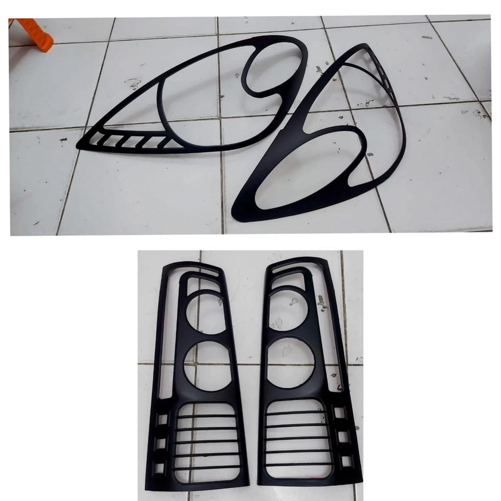 Garnish Lampu Depan Belakang Mobil Avanza Xenia 2004 - 2006 Hitam