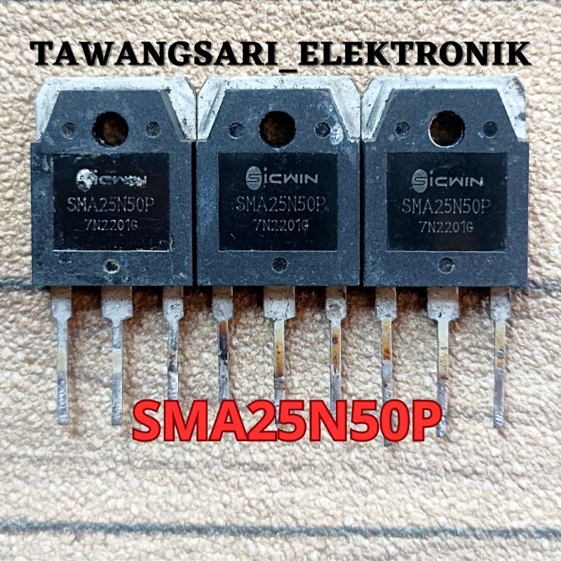 SMA25N50P SMA 25N50P SMA 25N50 P ORIGINAL MOSFET