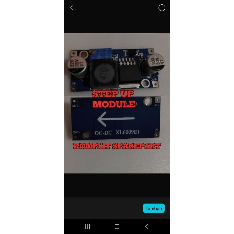 STEP UP MODULE DC-DC XL6009E1